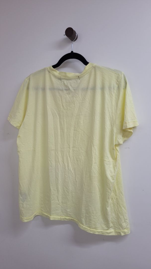 Yellow Stolen Girlfiends Club Short Sleeve Top, XS