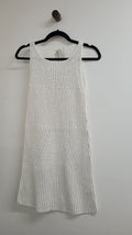 White with silver Ermanno Scervino Dress, XS