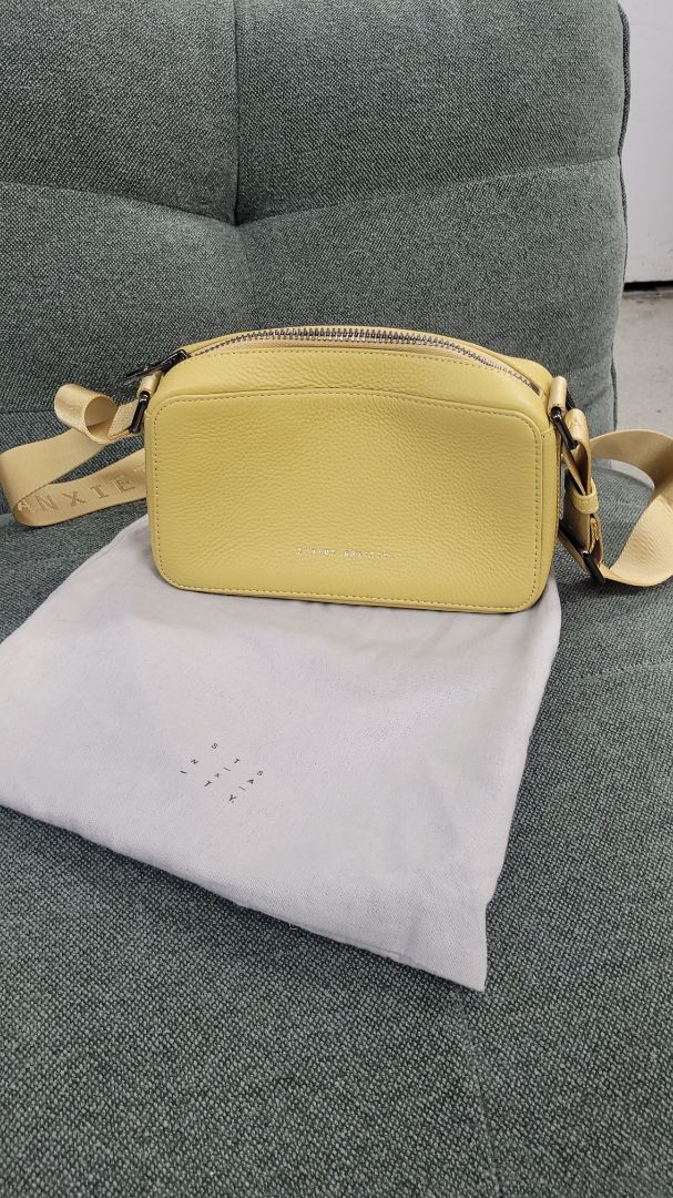 Yellow Status anxiety Handbag