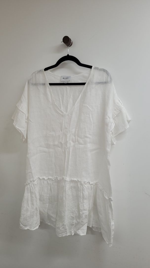 White Blak love Short Sleeve Top, 8