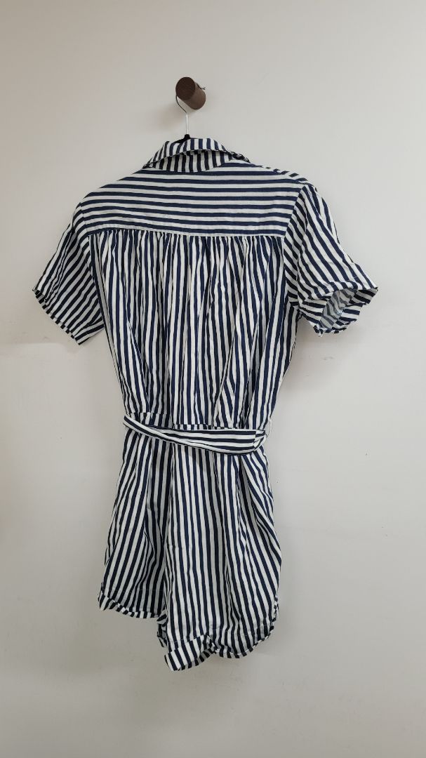 Blue and white Rue Stiic Playsuit, M