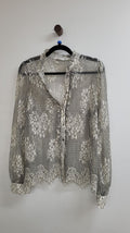 White black MAX Netted shirt, 14