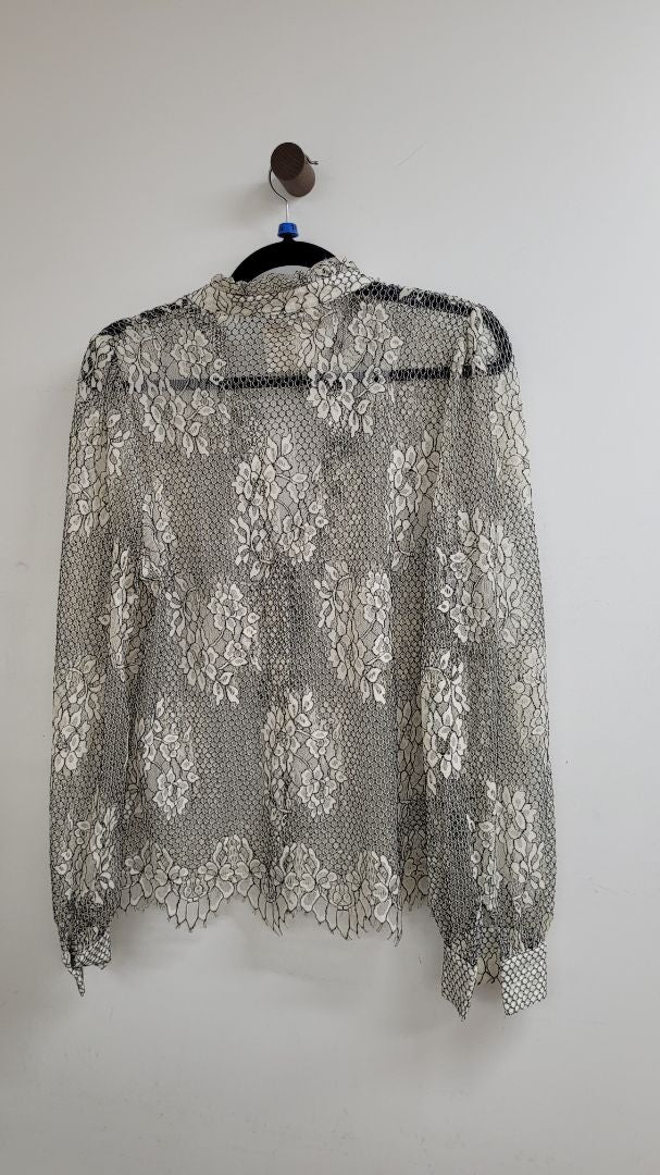 White black MAX Netted shirt, 14