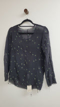 Black and green Zambesi Long Sleeve Top, 10