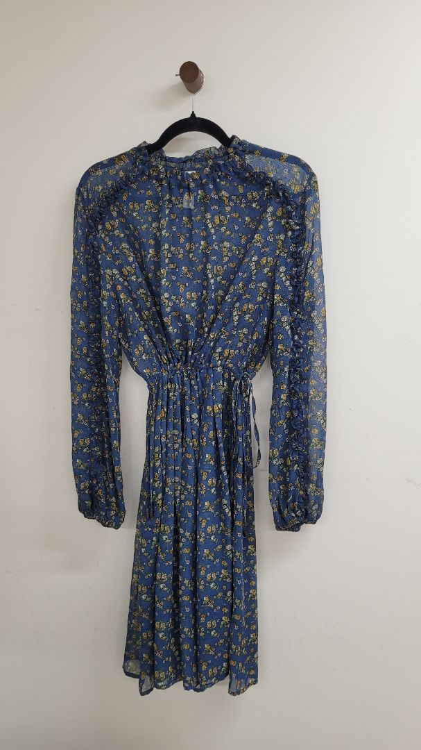 Blue floral Sylvester Dress, L