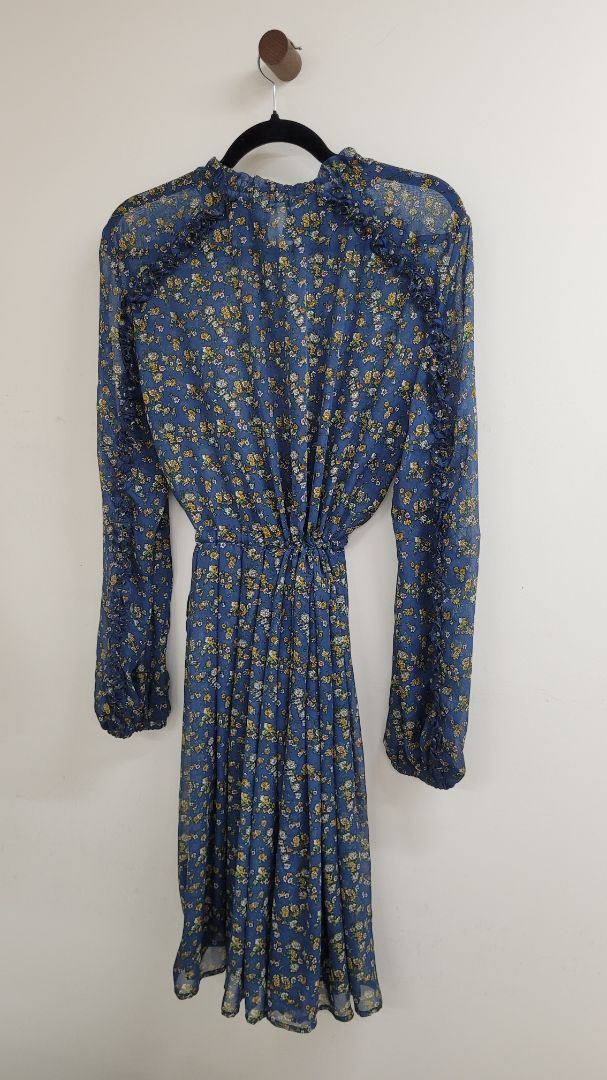 Blue floral Sylvester Dress, L