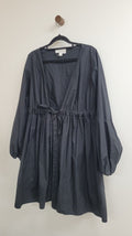 Black Caitlin Crisp Dress, 12