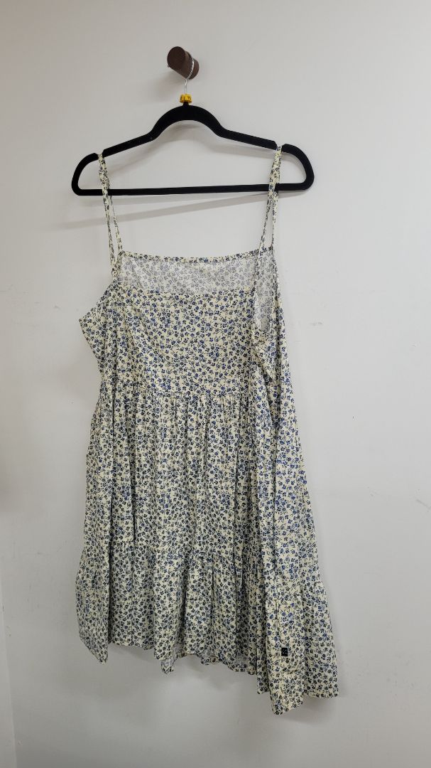 Cream and blue Thing Thing Dress, 16