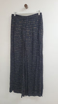 Black and gold Sass & Bide Pants, 8
