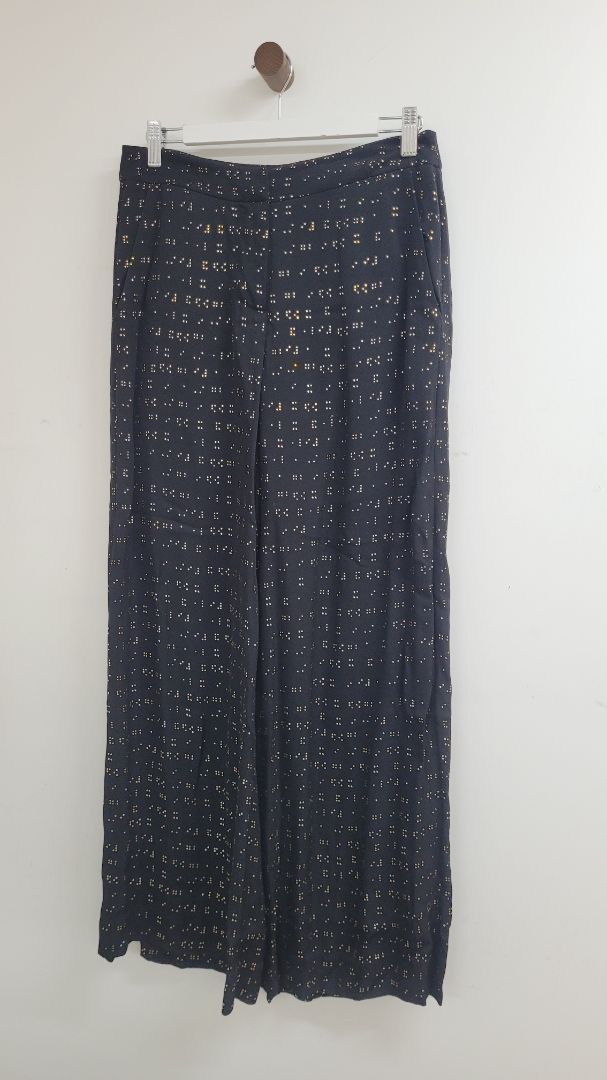 Black and gold Sass & Bide Pants, 8