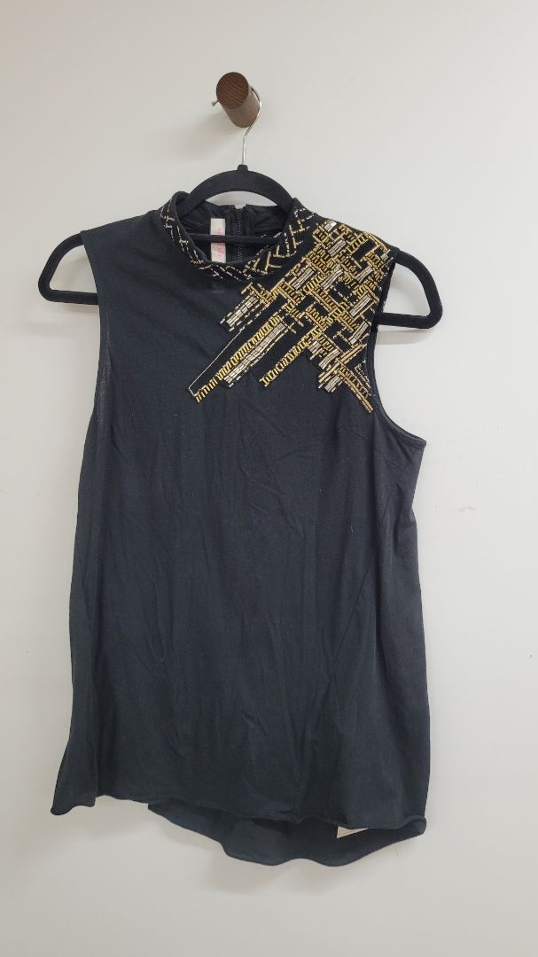 Black and gold Sass and bide tank, XS