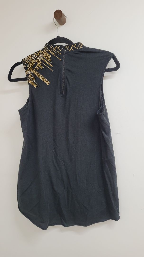 Black and gold Sass and bide tank, XS