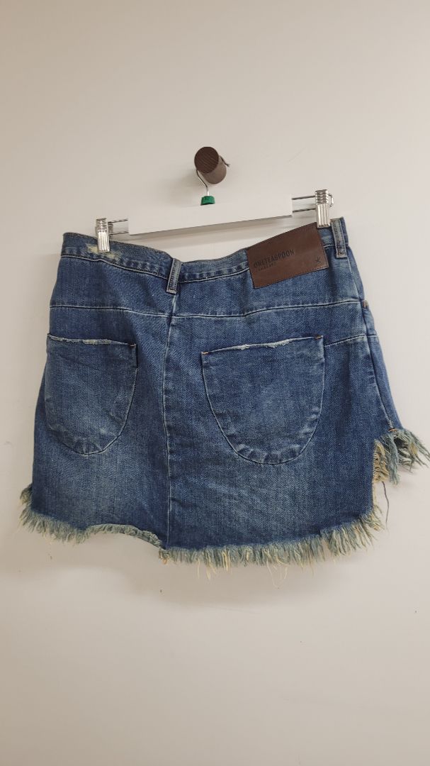 Blue One Teaspoon Skirt, 30