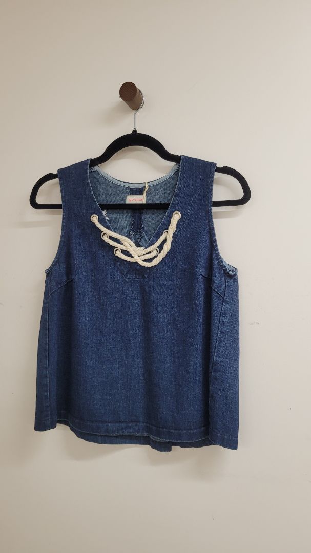 Blue Gorman Short Sleeve Top, 6