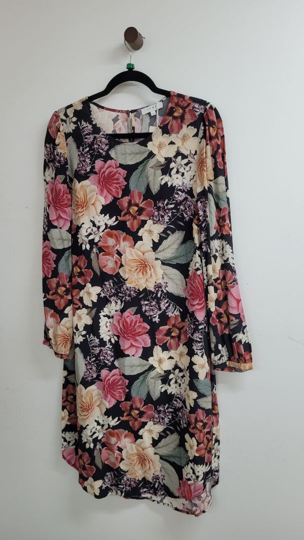 Black floral Jump Dress, 10