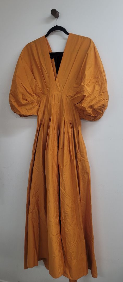 Orange Lee Mathews Dress, 1