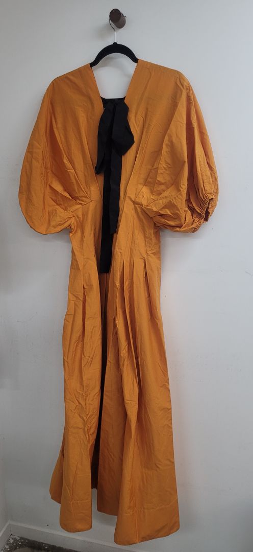 Orange Lee Mathews Dress, 1