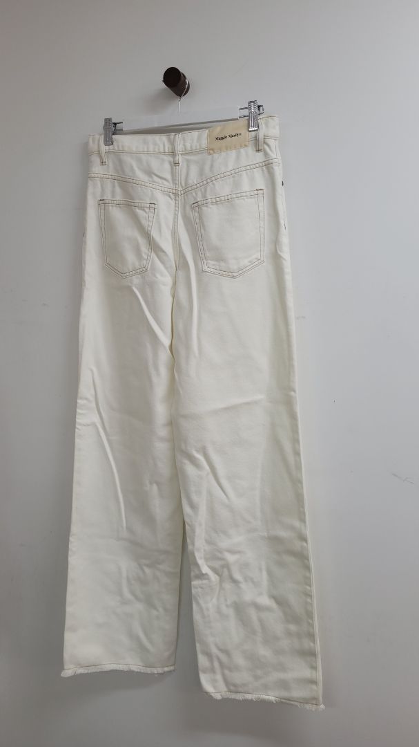 White Maggie Marilyn Jeans, 8
