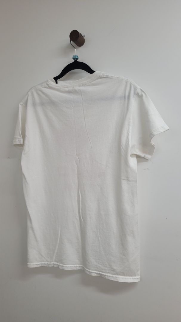 White and red The ragged priest Short Sleeve Top, XS