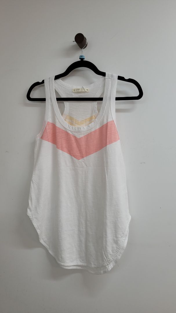 White 3rd story Short Sleeve Top, Xs