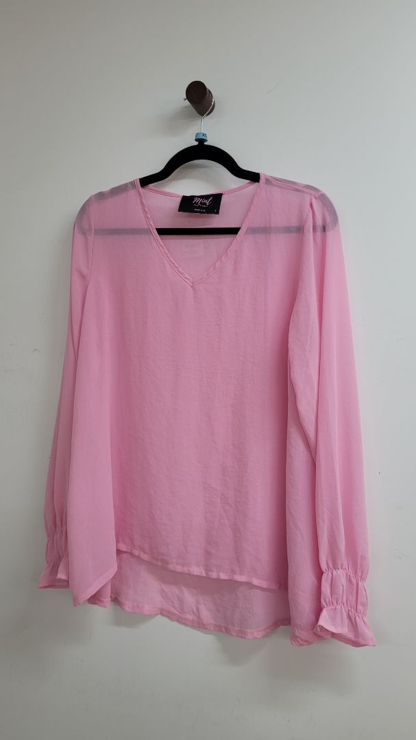 Pink mint Long Sleeve Top, 6