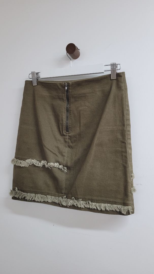 Khaki Amaya Skirt, 8