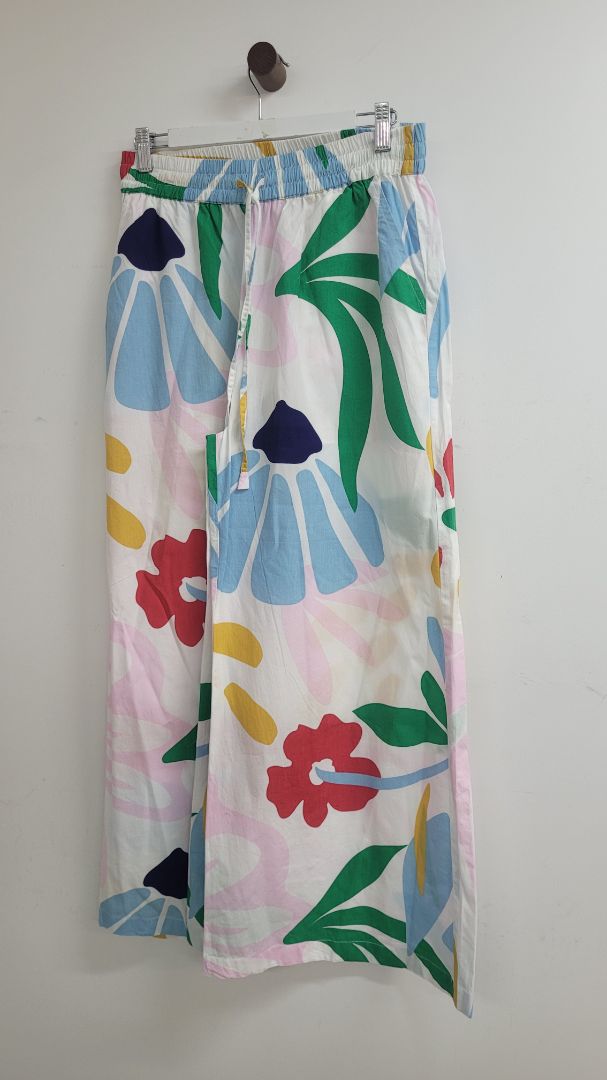 White green blue boom shankar Pants, 10