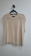 Beige Moochi Short Sleeve Top, M