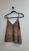 Animal Print Remain Short Sleeve Top, 12