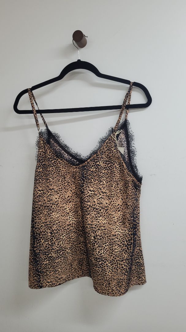 Animal Print Remain Short Sleeve Top, 12