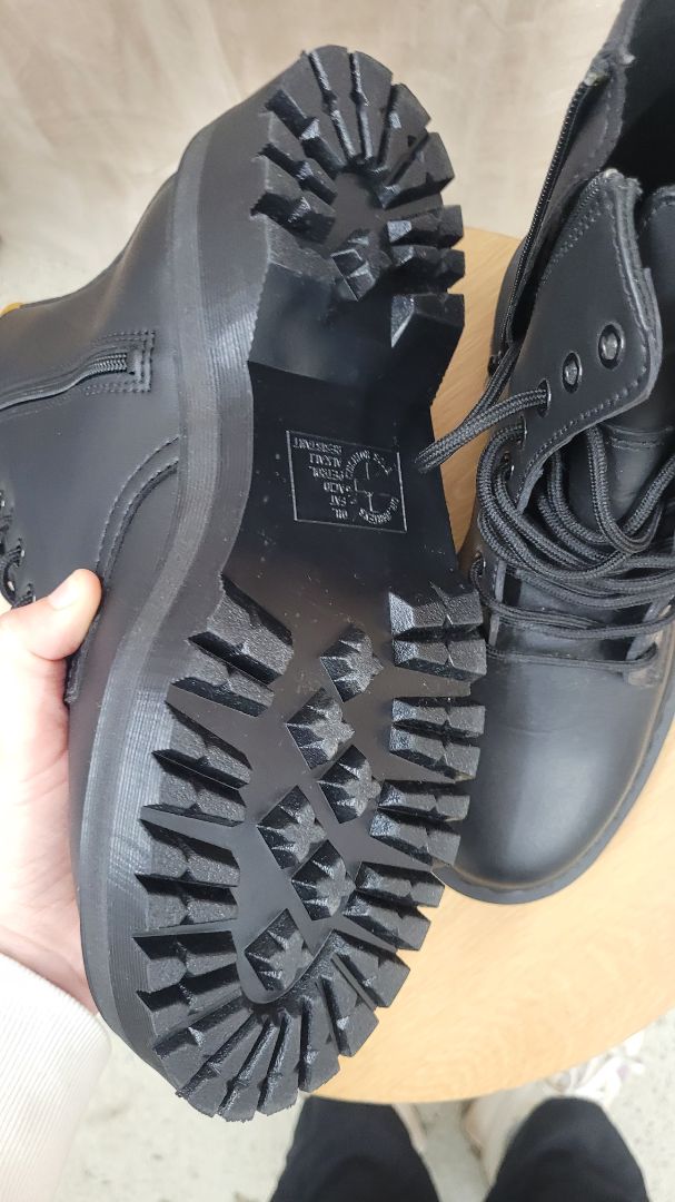 black Dr Martens Shoes, 40