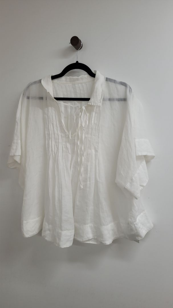 White Lee Mathews Long Sleeve Top, 1