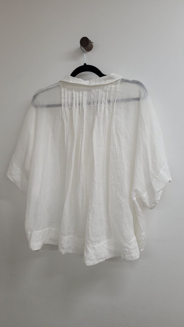 White Lee Mathews Long Sleeve Top, 1