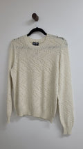cream Standard Issue Long Sleeve Top, m
