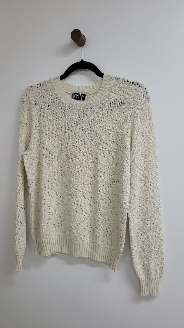 cream Standard Issue Long Sleeve Top, m