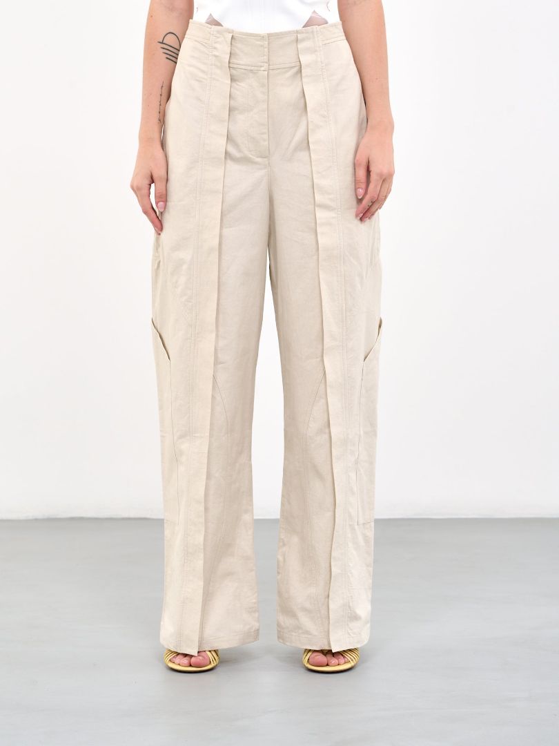 Beige Christopher Esber Pants, 10