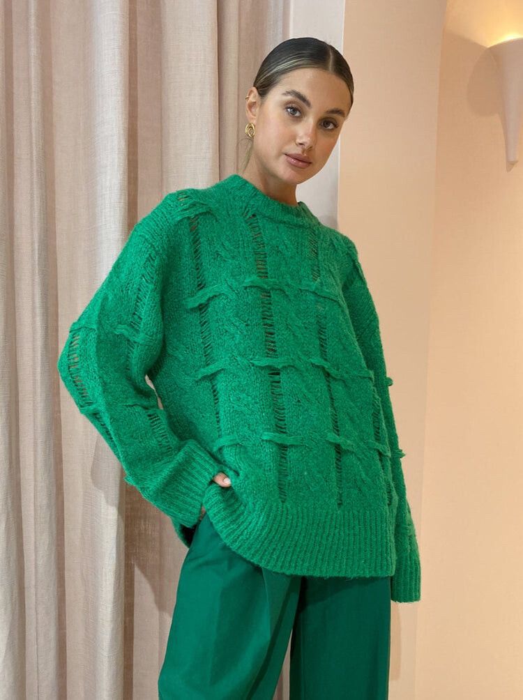 Green Camilla & Marc Jumper, S