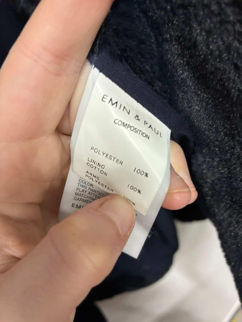 Navy E + P Studios Jacket, M