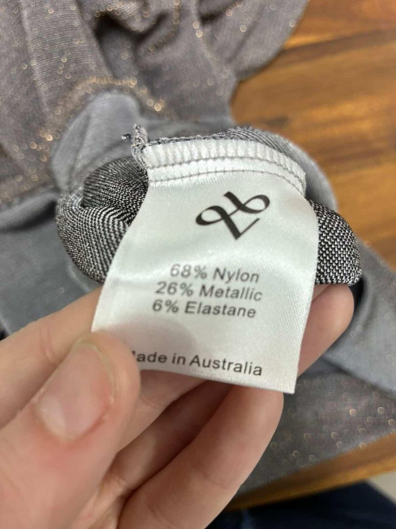 Silver luxe de valentina Dress, AU10
