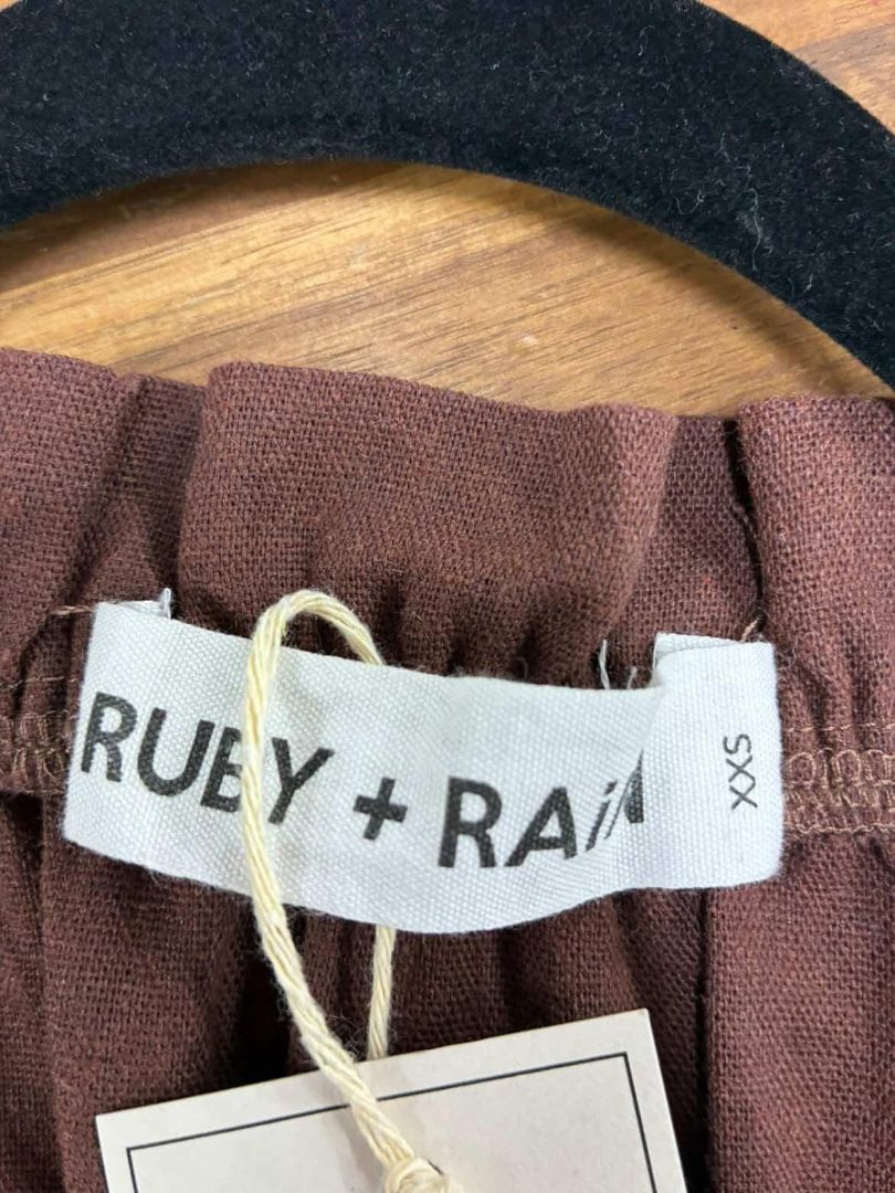 Brown Ruby & Rain Dress, XXS