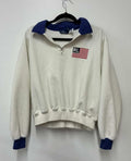 White and blue Ralph Lauren Jumper, M
