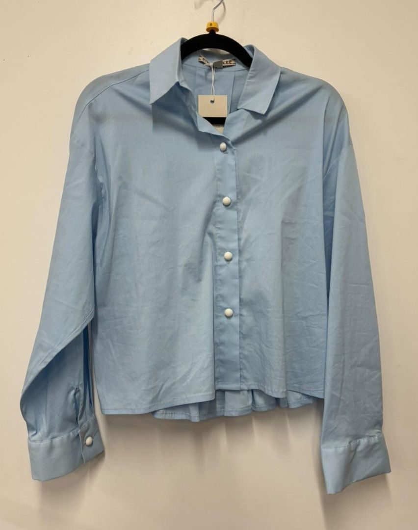blue Edeline Lee Long Sleeve Top, 8