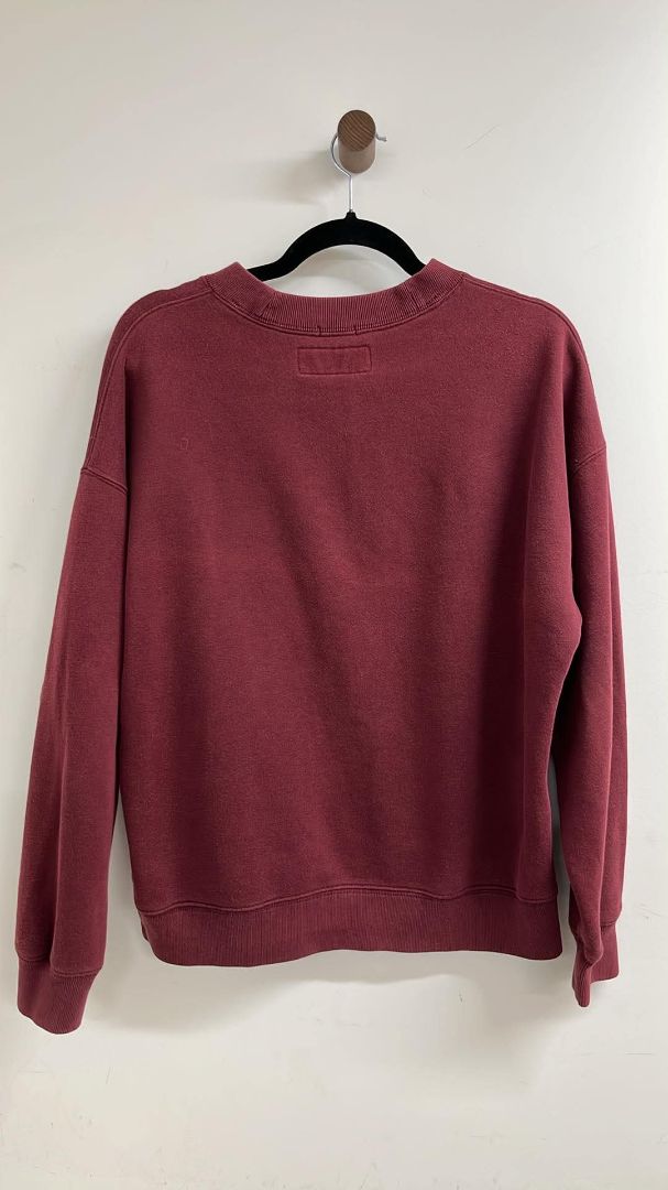 plum Abercrombie Long Sleeve Top, xs