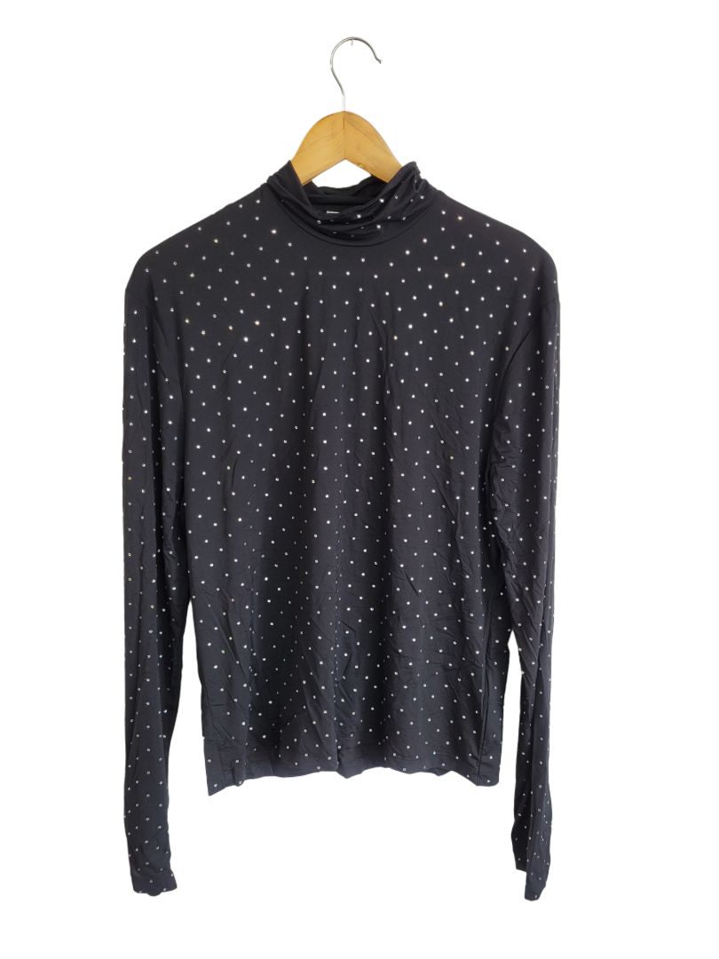 Black Rabanne h&m Long Sleeve Top, L