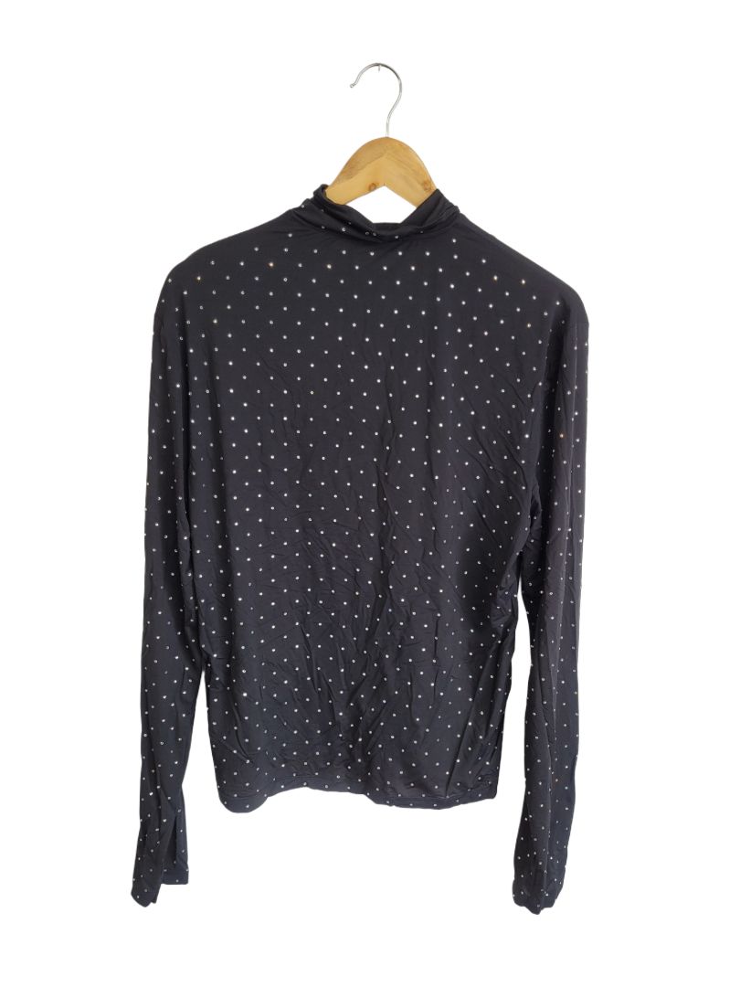 Black Rabanne h&m Long Sleeve Top, L