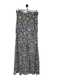 Blue floral MAX Maxi skirt, 10