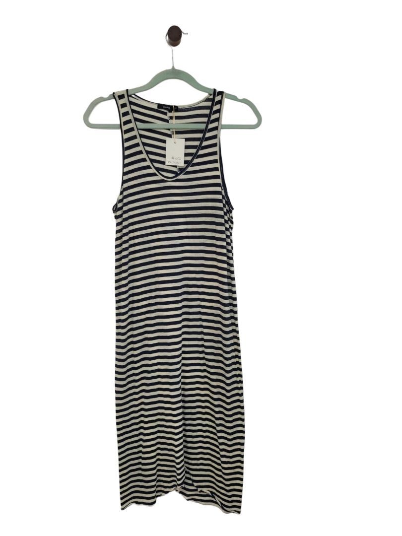 Blue and white Bassike Dress, xs