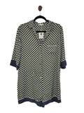 Blue and white Country Road Playsuit, S