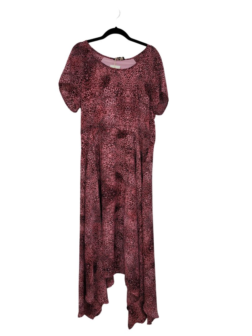 Pink and black Amaya Dress, 10