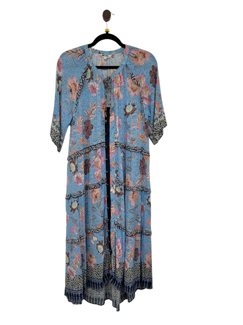 Blue red Loobies story Dress, 8